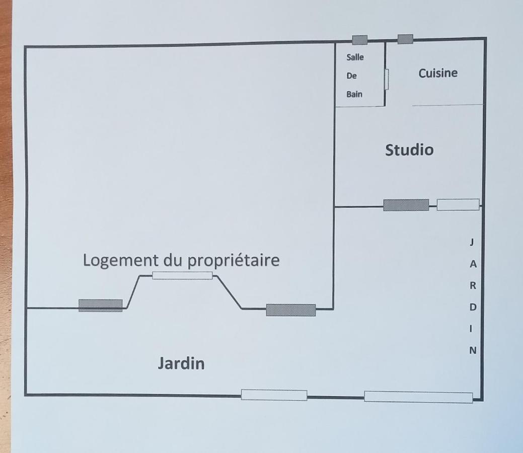 Studio, Cite La Gazelle ,Pas Jafar, Quartier Calme 10 Min De L'Aeroport Pres Du Technopark Leilighet Eksteriør bilde